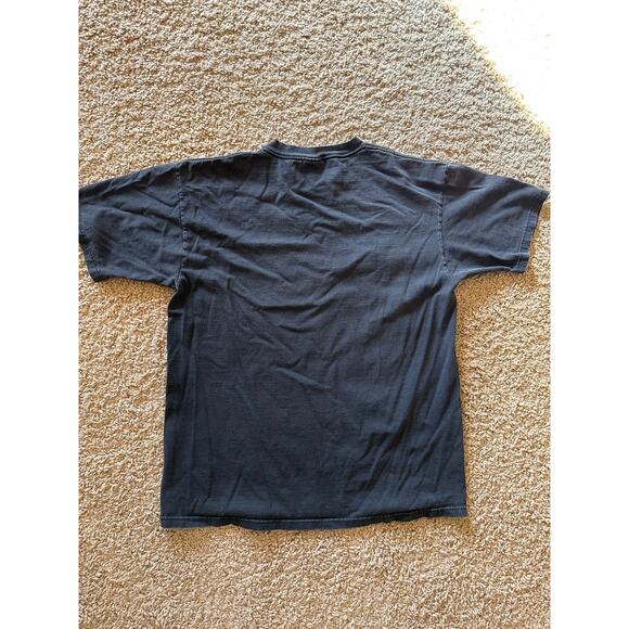 Vintage T. Chatelain Mother Nature Artwork Oneita Large Faded Black Art T-shirt - Picture 5 of 7